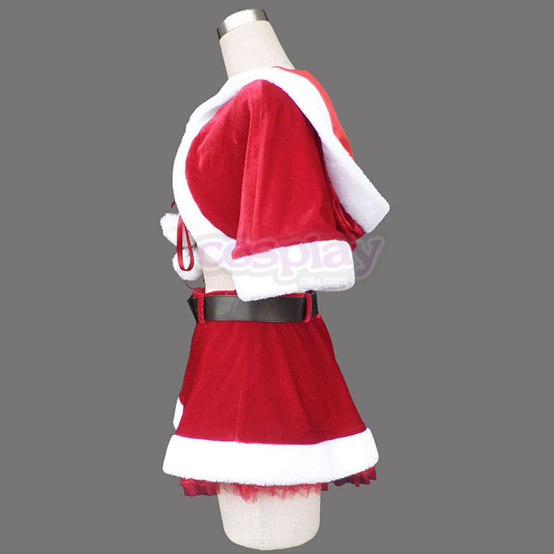 Disfraces Rojo Navidad vestidos de señora 5 Cosplay España Tiendas