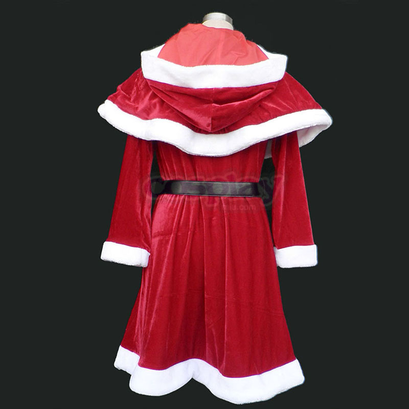 Disfraces Navidad vestidos de señora 9 Rojo Cosplay España Tiendas