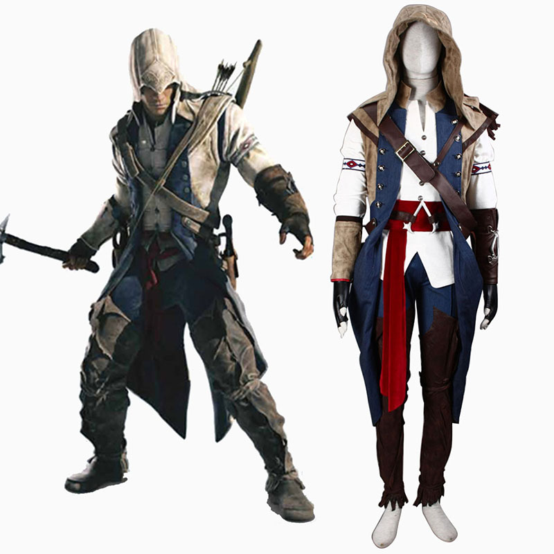 Disfraces Assassin's Creed III Assassin 7 Cosplay España Tiendas