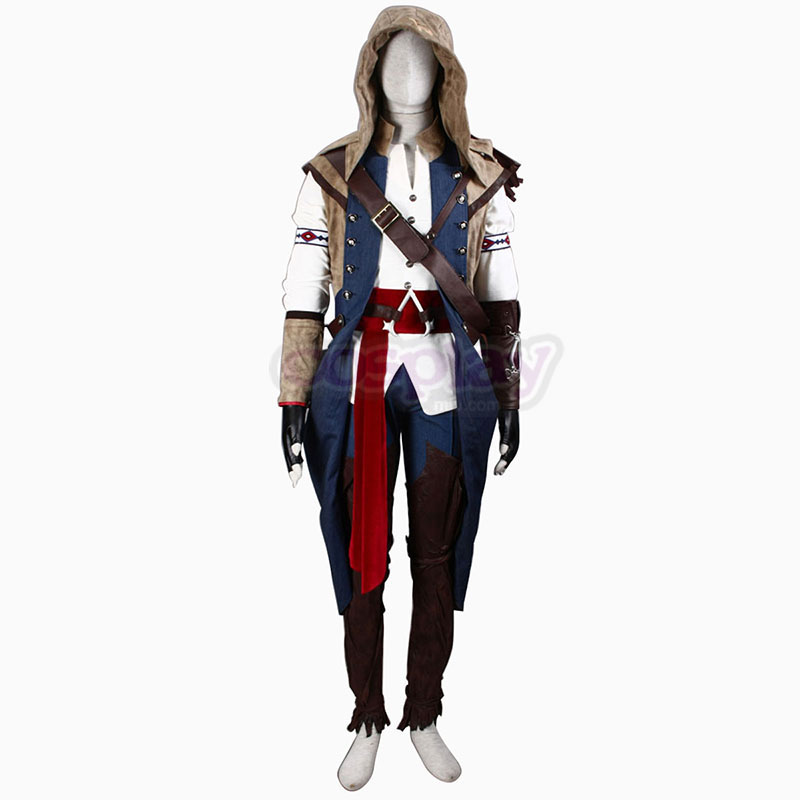 Disfraces Assassin's Creed III Assassin 7 Cosplay España Tiendas