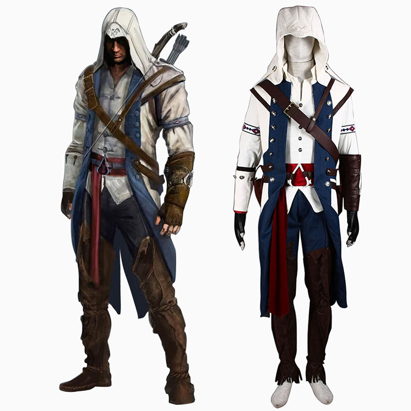 Disfraces Assassin's Creed III Assassin 8 Cosplay España Tiendas