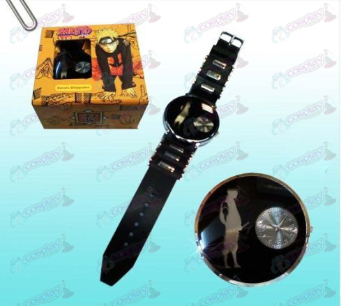 Naruto Sasuke negro relojes
