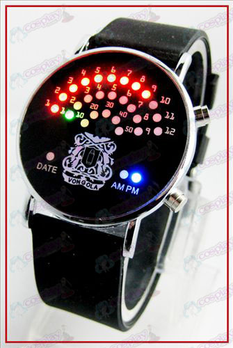 Colorido ventilador relojes coreano LED - Reborn! Accesorios
