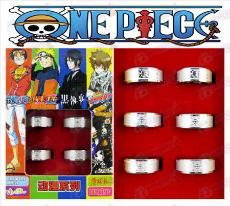One Piece Chopper Accesorios Frosted Ring (6 / set)