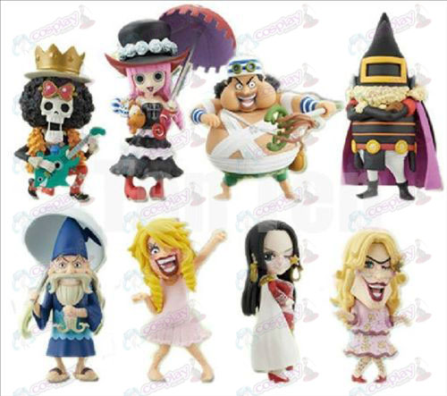 73 en representación de ocho One Piece Accesorios muñeca cuna