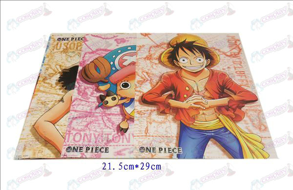 9 dos años después de los One Piece Accesorios cartel en relieve 21.5 * 29