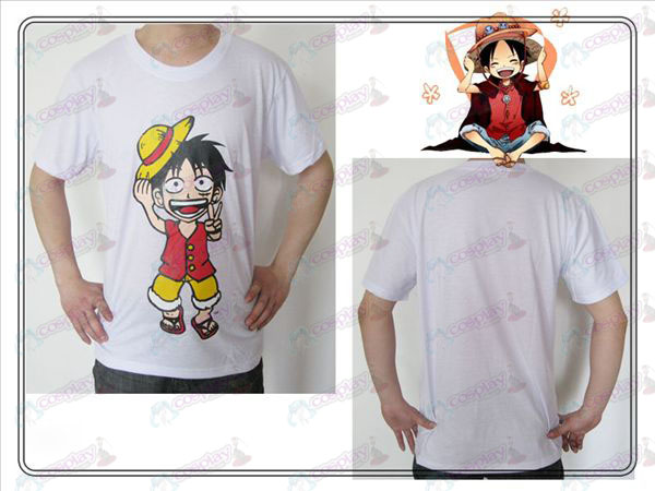 One Piece Luffy Accesorios T-shirt (negro)