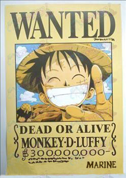 42 * 29 Luffy quiso el cartel en relieve (fotos)