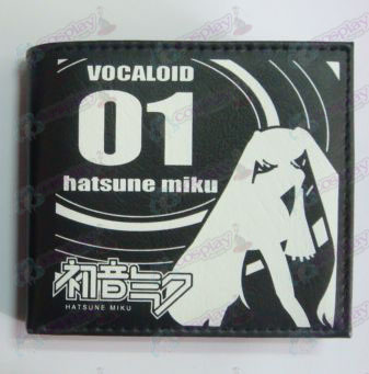 Hatsune Wallet (Negro)