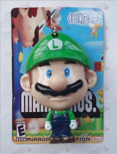 Super Mario Bros Accesorios Espejo (verde)