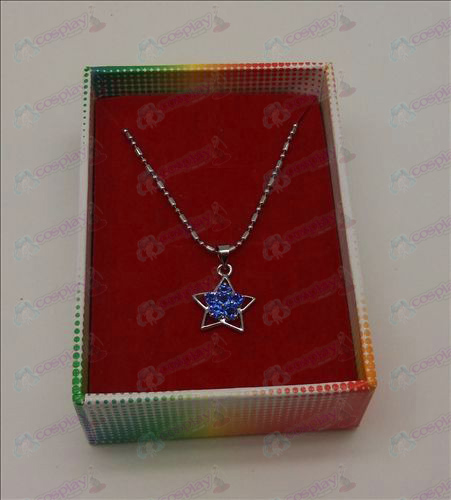 Lucky Star Accesorios Diamond Collar (azul claro)