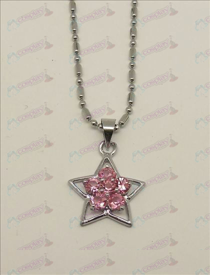 Blister Lucky Star Accesorios Collar de diamantes (rosa)