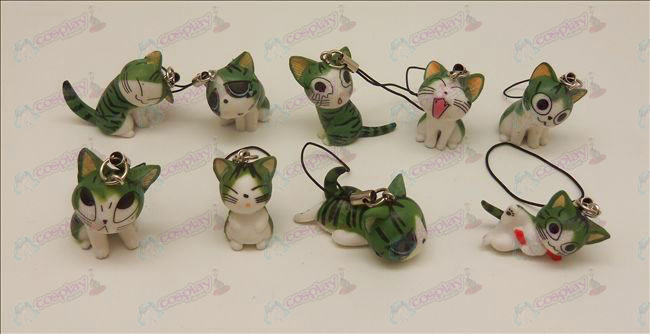 9 Sweet Cat Accesorios Correa Machine (verde)