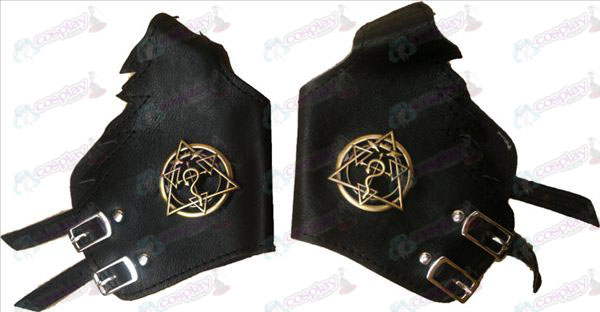 Fullmetal Alchemist templado array punky guantes de cobre