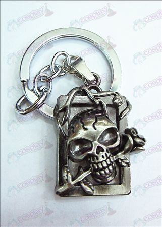 Death Note Accesorios partido licencias cráneo de la venda del anillo dominante del diamante dimensional (plata antigua