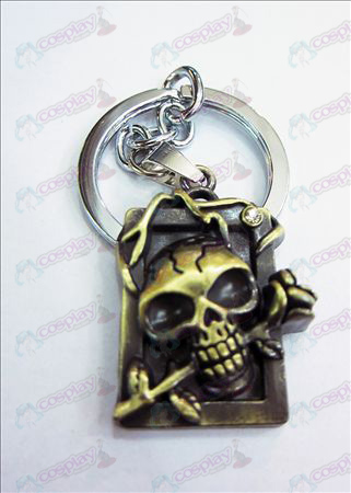 Death Note Accesorios partido licencias cráneo de la venda del anillo dominante del diamante dimensional (bronce)