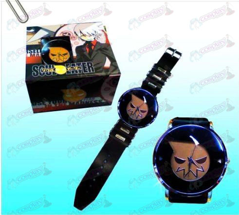 Soul Eater Accesorios Negro relojes