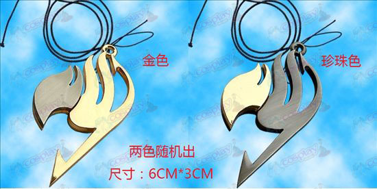 Fairy Tail bandera Accesorios-fairy dicroica collar