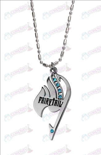 Fairy Tail con el collar de diamante (diamante azul)