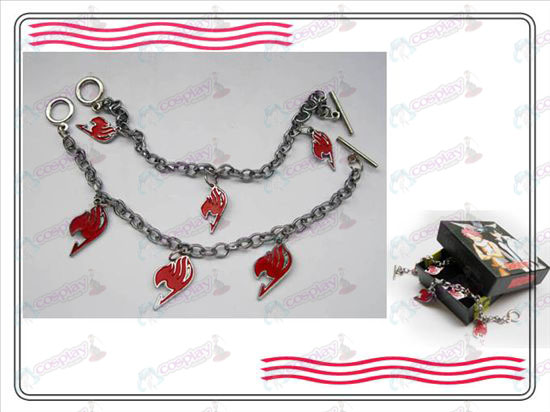 Fairy Tail par de accesorios pulseras