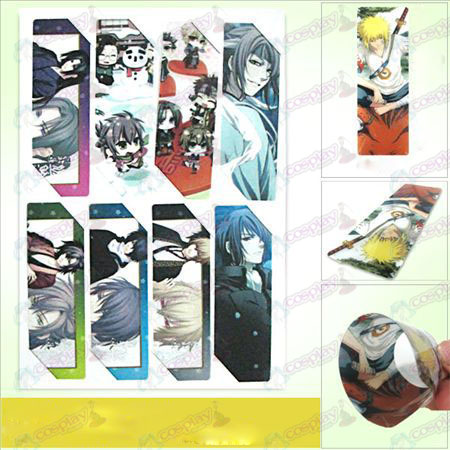 SQ002-Hakuouki accesorios grandes del animado Marcadores (5 Versión del precio