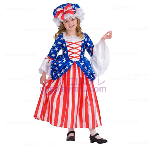 Deluxe Betsy Ross Child Disfraces