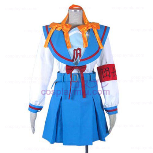 Haruhi Suzumiya Girl's Uniform Asahina Mikuru Trajes Cosplay