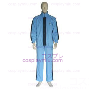 The Prince Of Tennis Jyousei Shounan Light Blue and Negro Trajes Cosplay