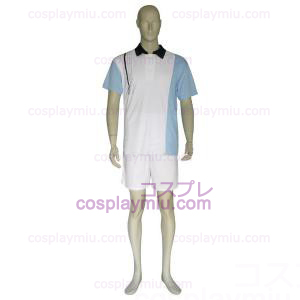 The Prince Of Tennis Hyotei Gakuen Light Blue and White Trajes Cosplay