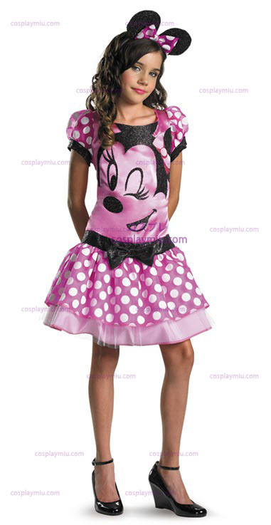 Clubhouse Minnie Mouse Pink Child Disfraces