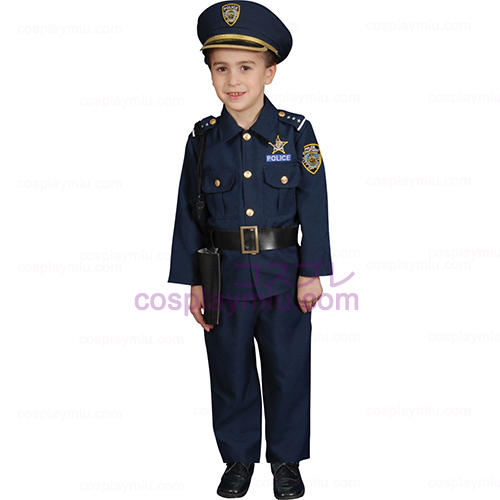 Police Officer Deluxe Toddler Disfraces