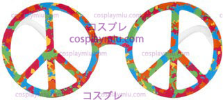 Gafas Peace Sign Psychedelic