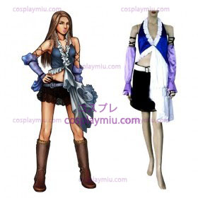 Final fantasy Xii Yuna Lenne Song Mujer Trajes Cosplay