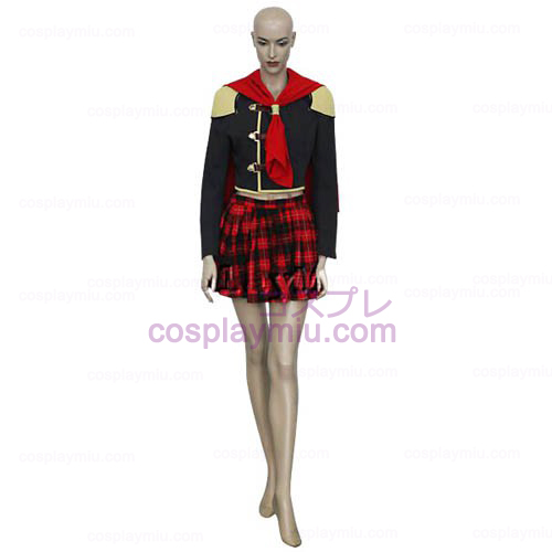 Final Fantasy XIII Agito Girl Uniform Trajes Cosplay