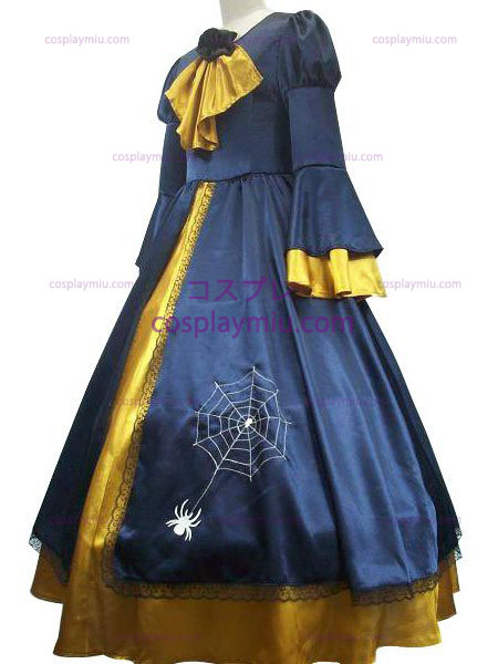 Vocaloid Kagamine Rin Blue And Yellow Trajes Cosplay Vestidos