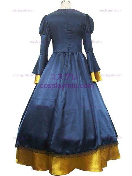 Vocaloid Kagamine Rin Blue And Yellow Trajes Cosplay Vestidos