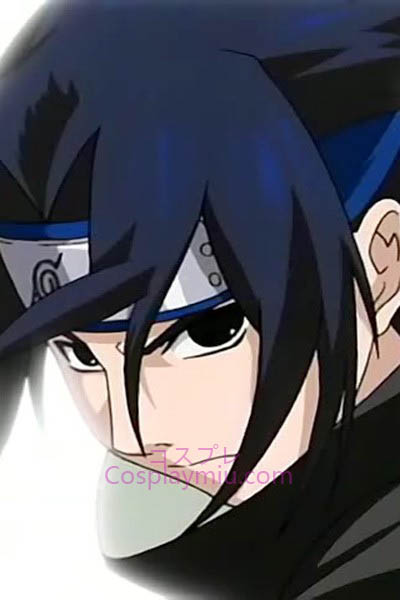 Naruto Uchiha Sasuke Cosplay del cortocircuito peluca