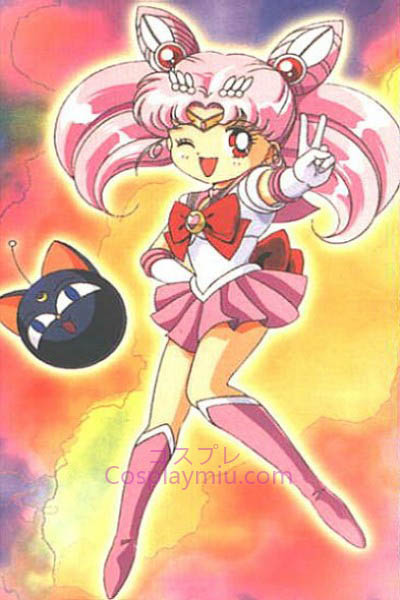Sailor Moon Chibi Usa marinero Chibi Moon Cosplay peluca