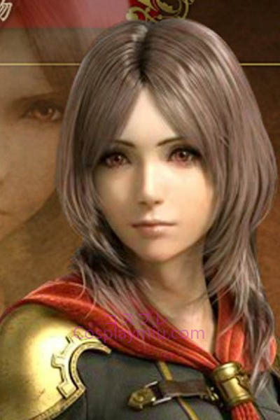 Final Fantasy Agito XIII REM largo cosplay peluca