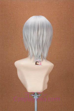Bleach Ichimaru Gin Silver corto cosplay peluca