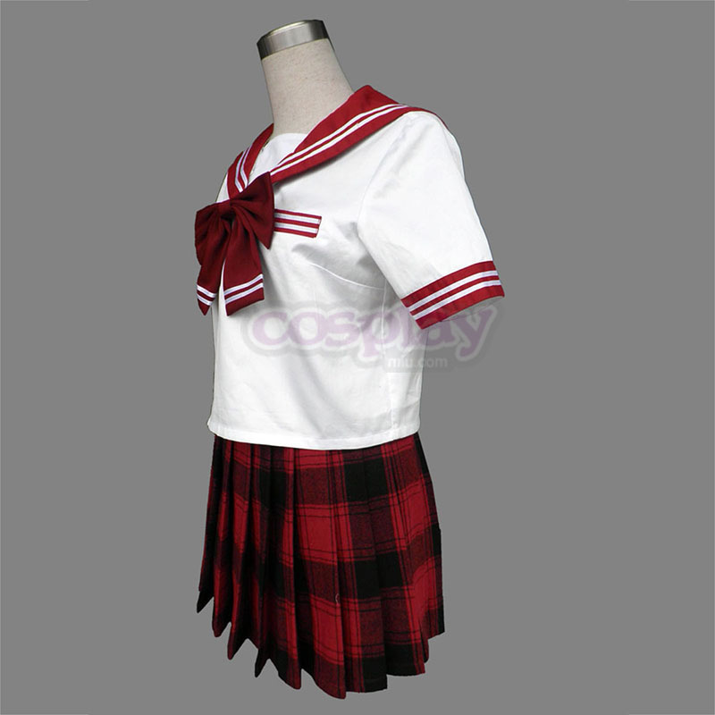 Disfraces Sailor Uniformes 6 Rojo Grid Cosplay España Tiendas