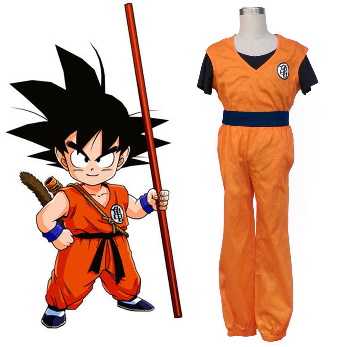Disfraces Dragon Ball Son Goku 1 Cosplay España Tiendas