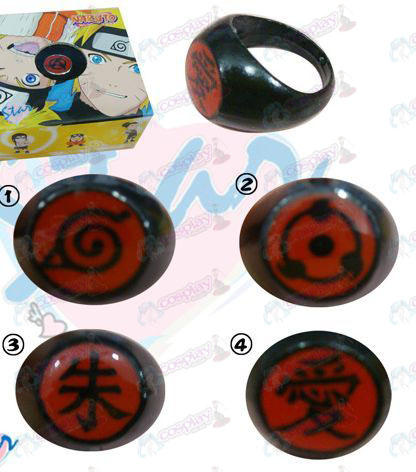 4 modelos Naruto Ring (a)
