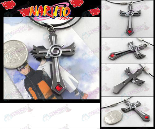 Naruto Konoha collar color del arma