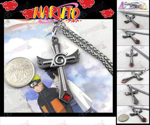 Naruto Konoha ametralladora cuerda de color