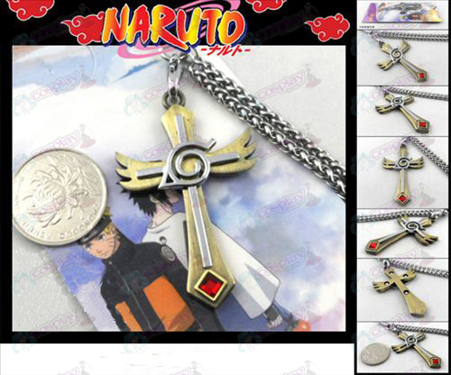 Naruto Konoha máquina bronce cuerda
