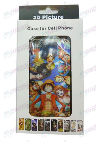 3D teléfono móvil shell manzana 4-One Piece Accesorios