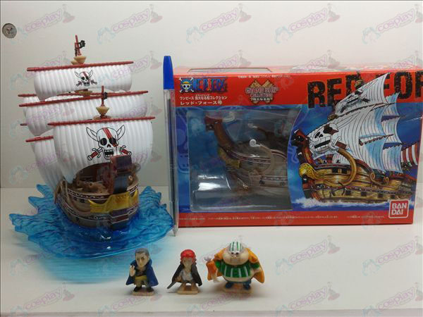 One Piece Accesorios barca pelirroja