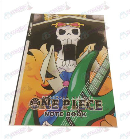 One Piece Brook notebook Accesorios