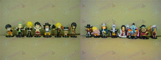61 en representación de 16 modelos de One Piece Accesorios muñeca cuna